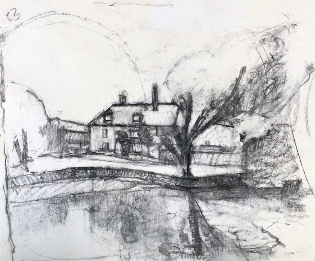 JANE PATTERSON, Charleston from the Pond, 2020