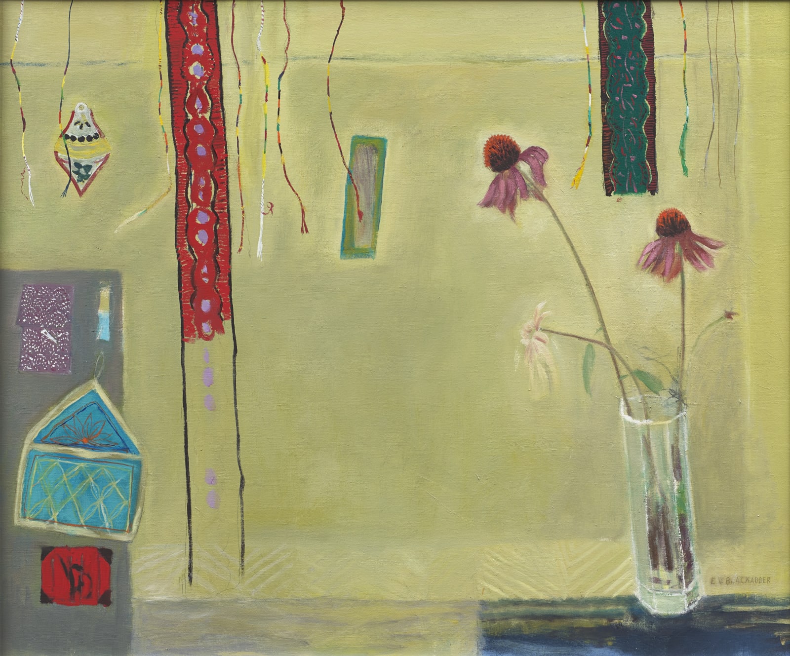 ELIZABETH BLACKADDER, Still Life with Ribbons, 2011