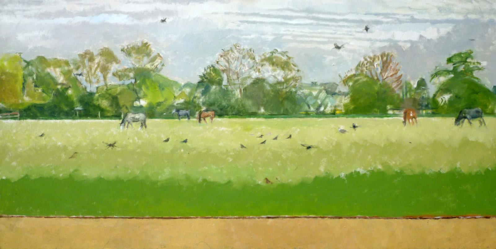 PATRICK GEORGE, Crows on the Field