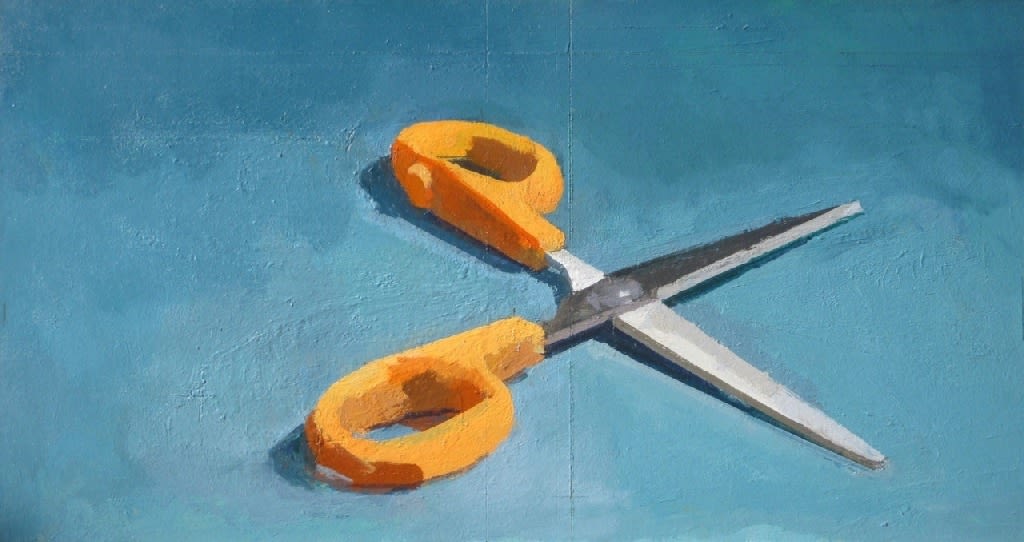 ROBERT DUKES, Scissors II, 2020-21