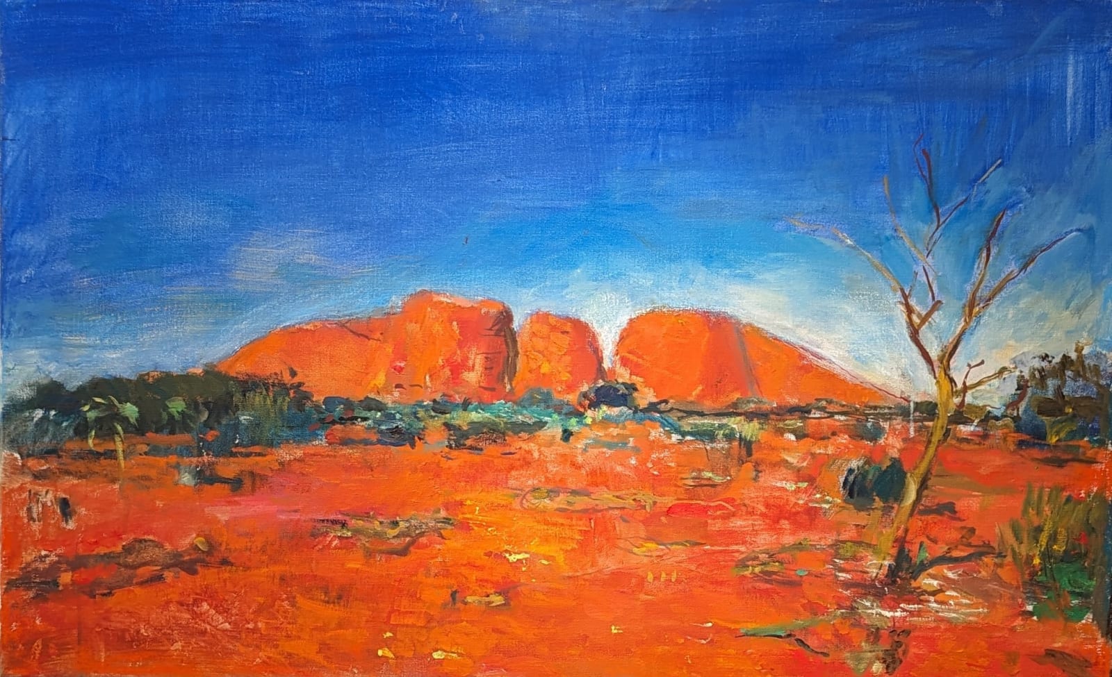 ANTHONY EYTON, Red Landscape, the Olgas, Australia