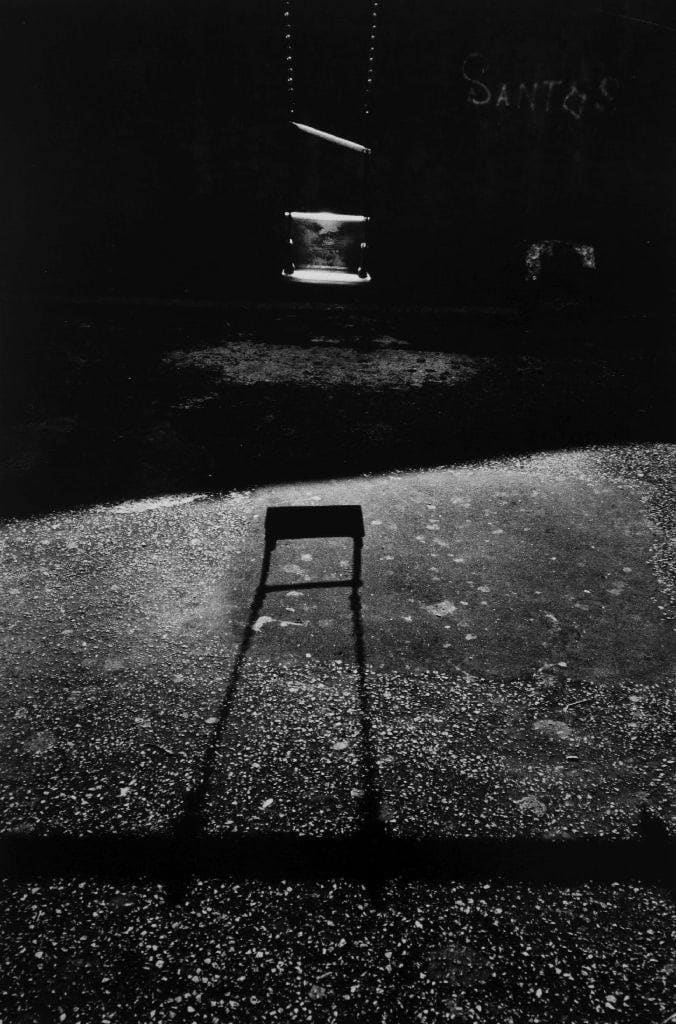 Louis Draper, Untitled (Swing and Shadow), New York, 1967
