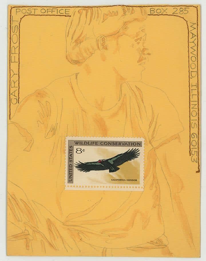 Keith Smith, Postcard: Gary Frost, 1971