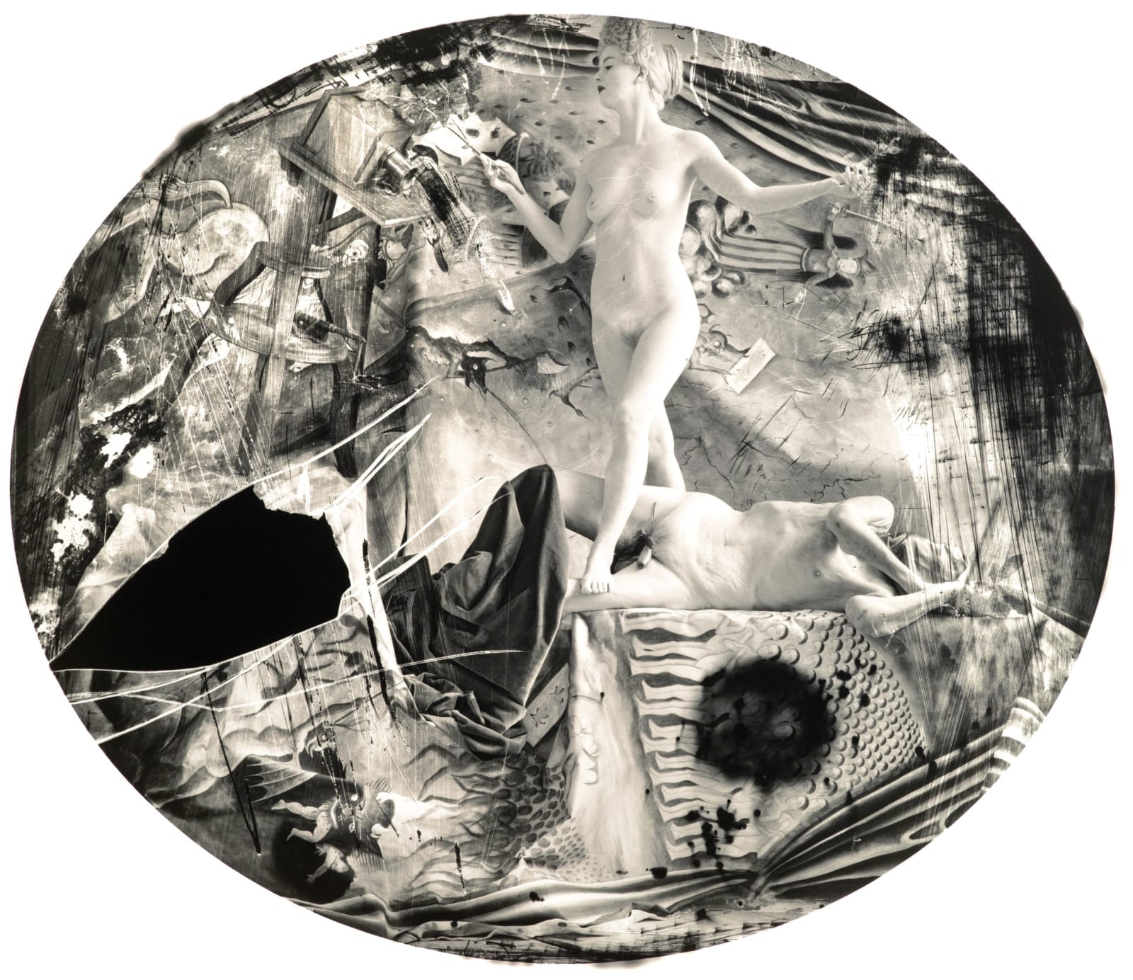 Joel-Peter Witkin, Eve Knighting Daguerre, 2003