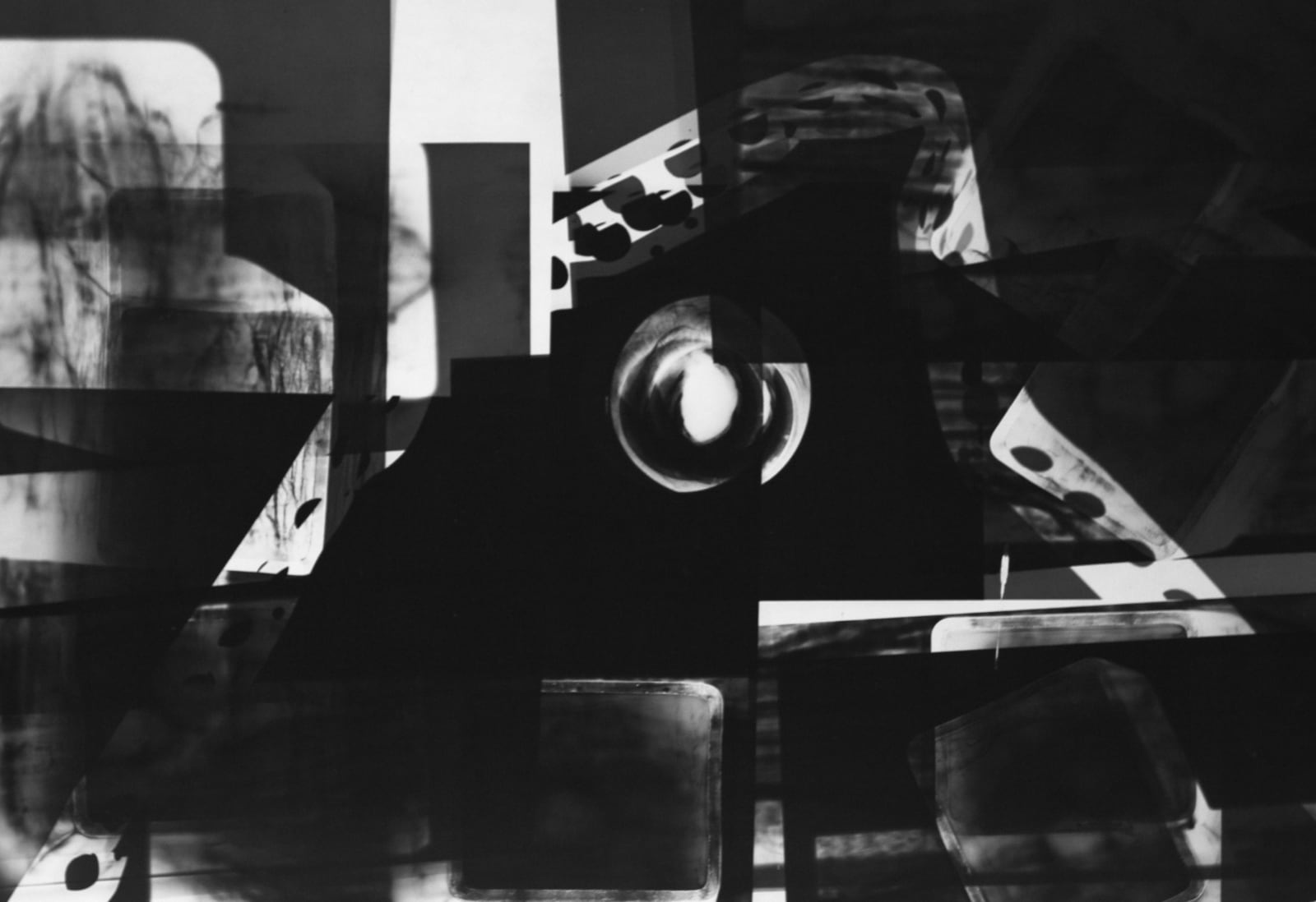 Barbara Morgan, Opacities - serial photogram, 1944, printed 1979