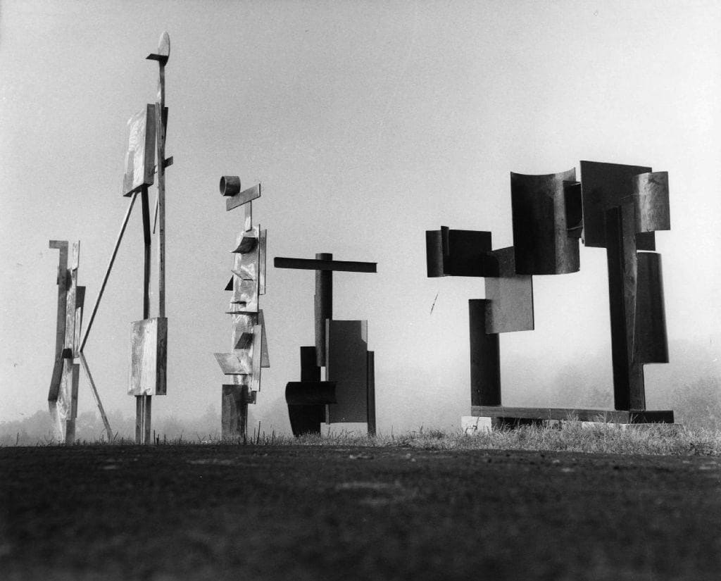 David Smith, March Sentinel, Two Box Structure, Two Circle Sentinel, Zig II, Zig III, 1961