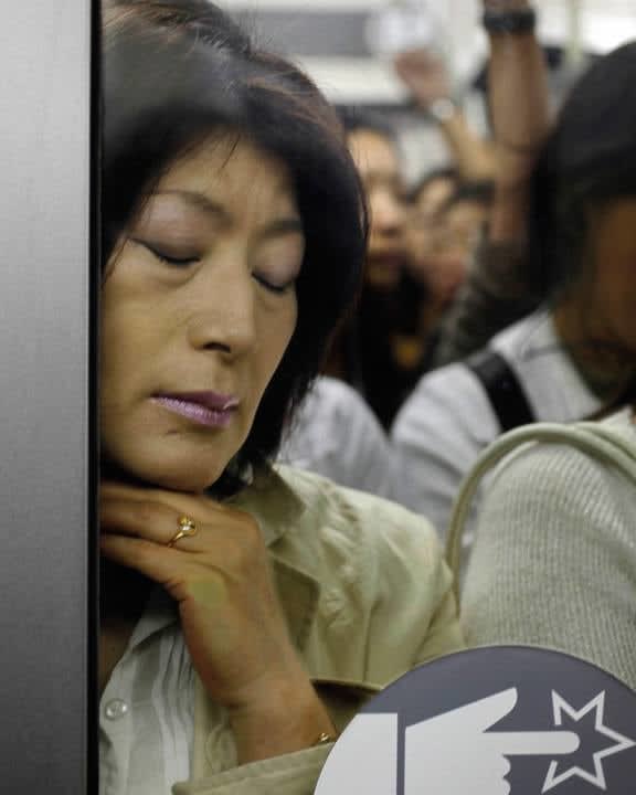 Michael Wolf, Tokyo Compression #38, 2010