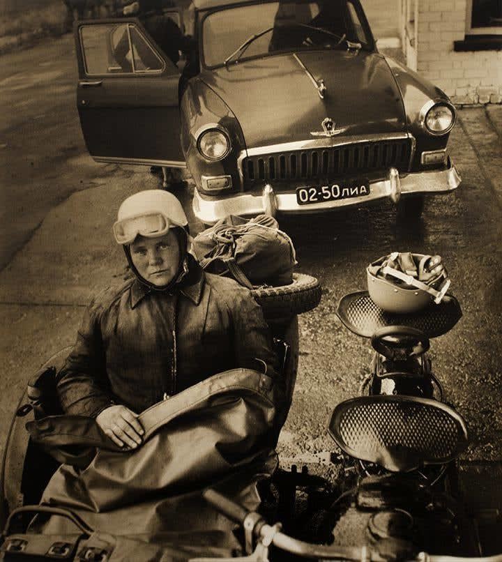 Antanas Sutkus, On the Road, Lithuania, 1968
