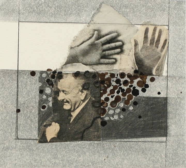 John Wood, L.B.J. and Hands, 1965