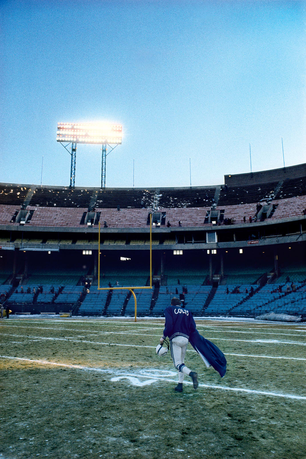 Walter Iooss Jr., Johnny Unitas, Baltimore, MD, 1970
