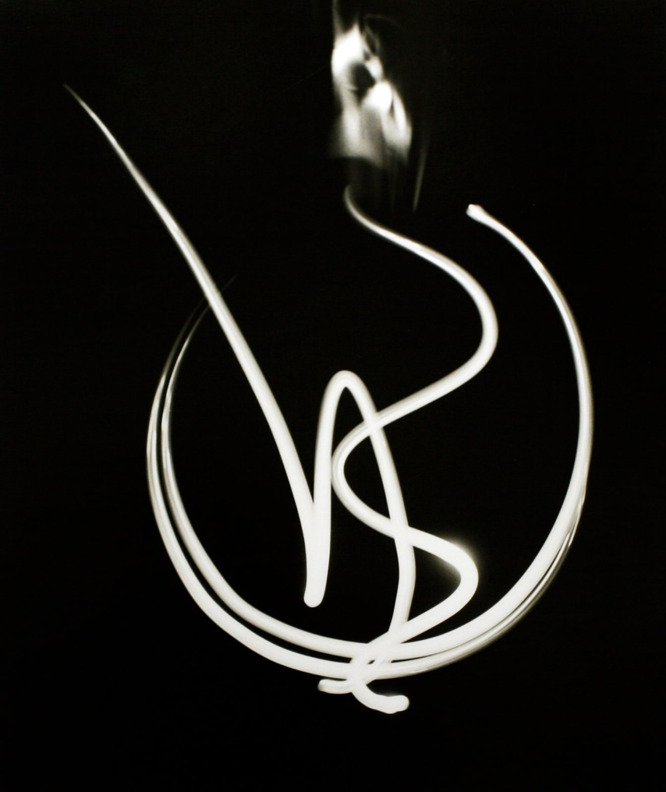 Barbara Morgan, Cadenza (light drawing), 1940