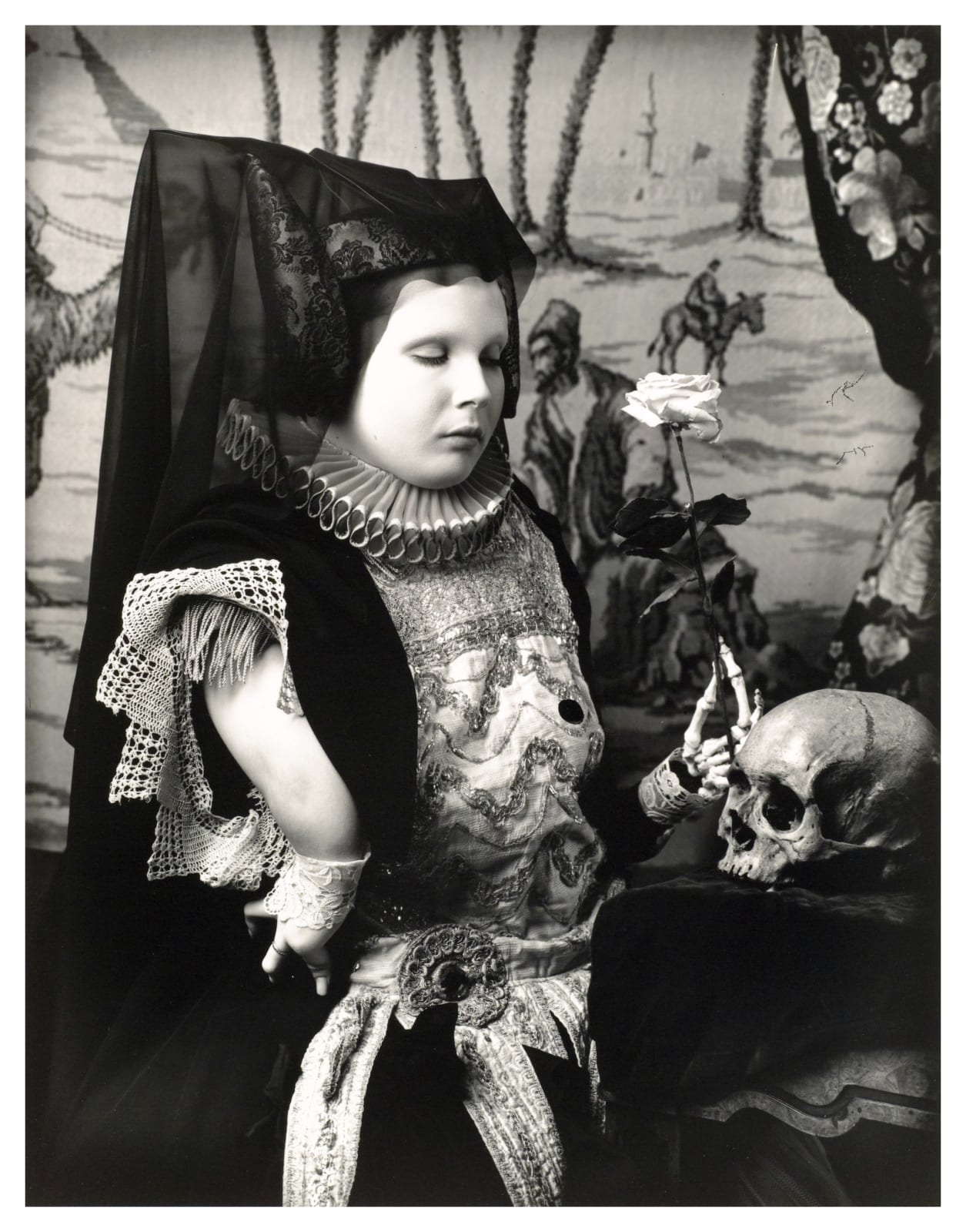 Joel-Peter Witkin, History of the White World: Arabia, Los Angeles, 2008