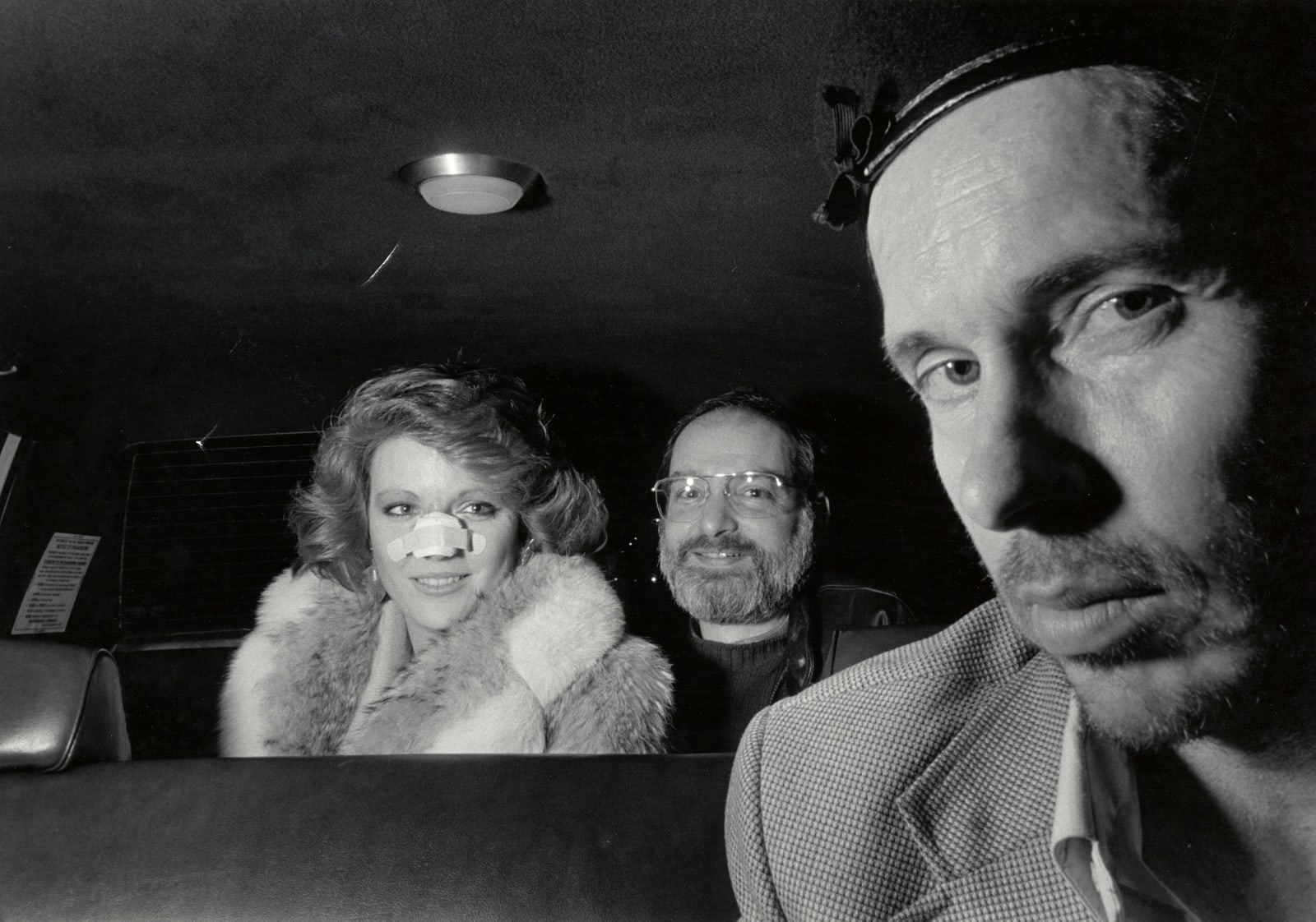 Ryan Weideman, Self-Portrait with Couple, Woman in Bandage, 1986