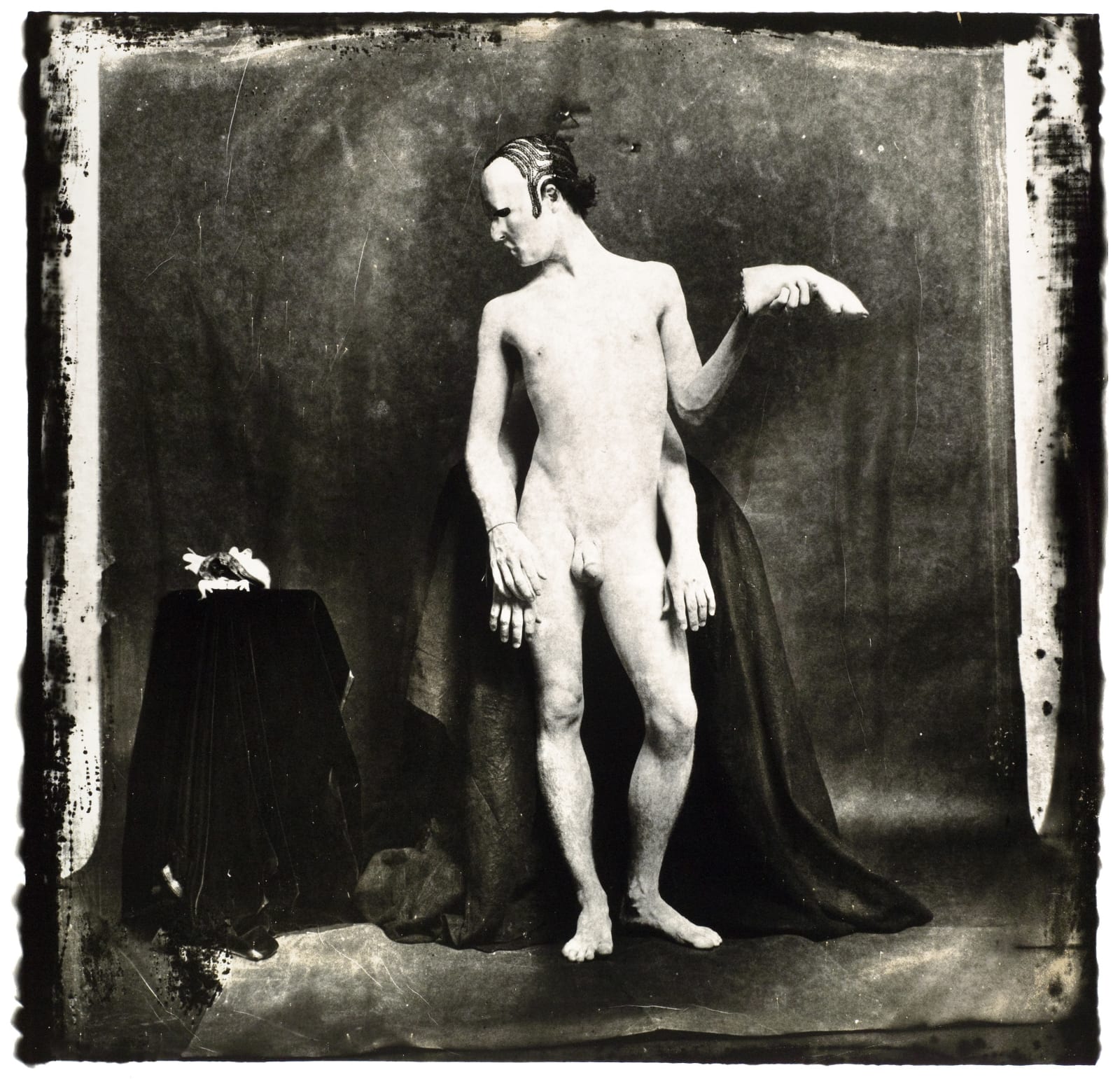 Joel-Peter Witkin, Il Ragazzo Con Quatro Bracci (Boy with Four Arms), SF, 1984