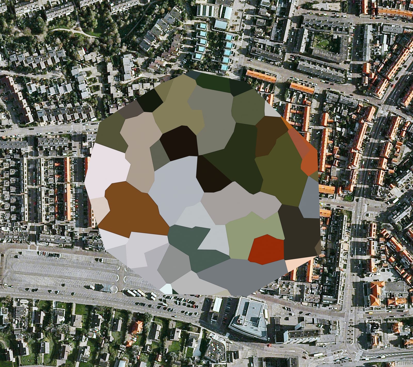 Mishka Henner, Unknown Site, Noordwijk aan Zee, South Holland (from Dutch Landscapes), 2011