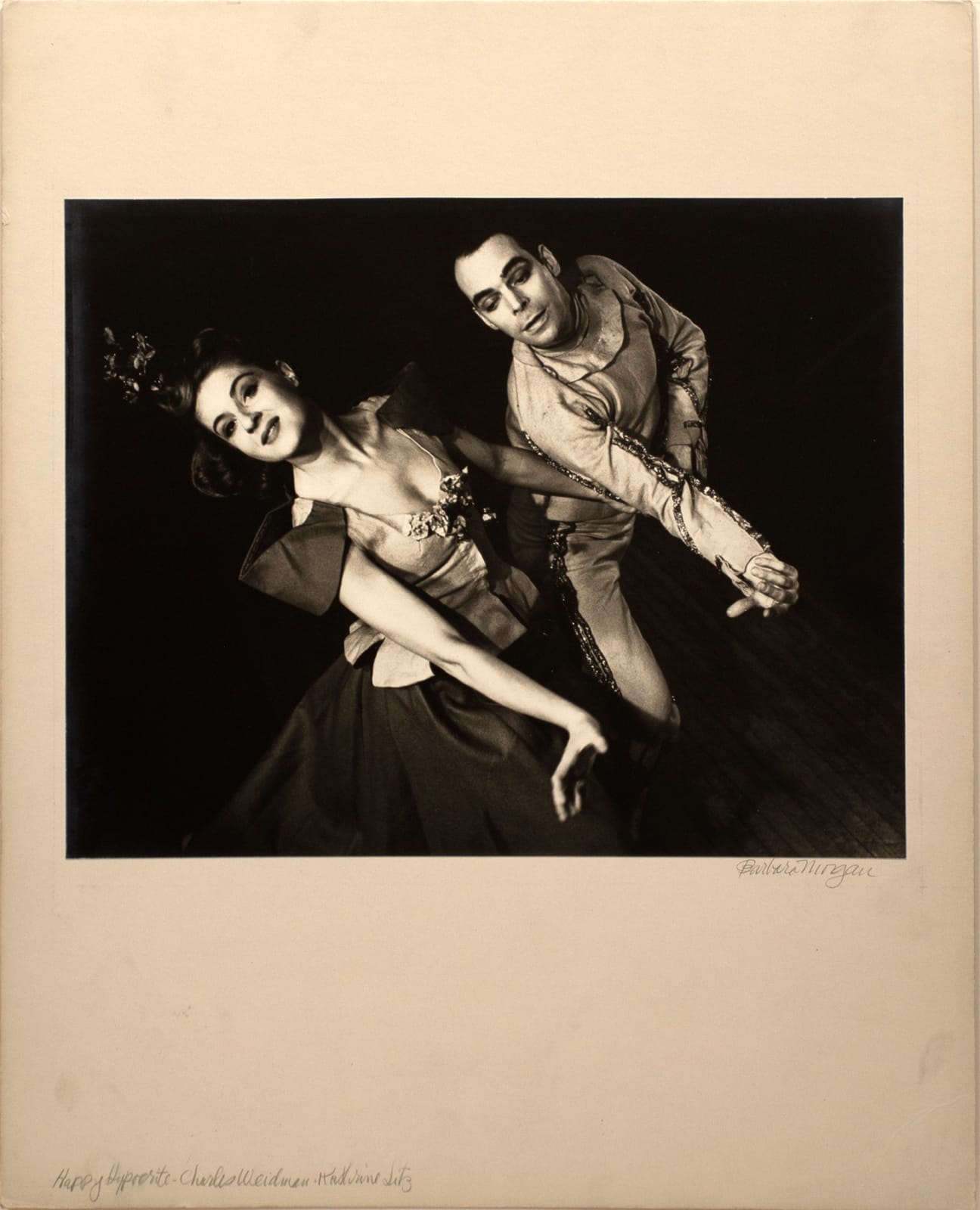 Barbara Morgan, Charles Weidman, Katherine Litz: Happy Hypocrite (#627], 1938