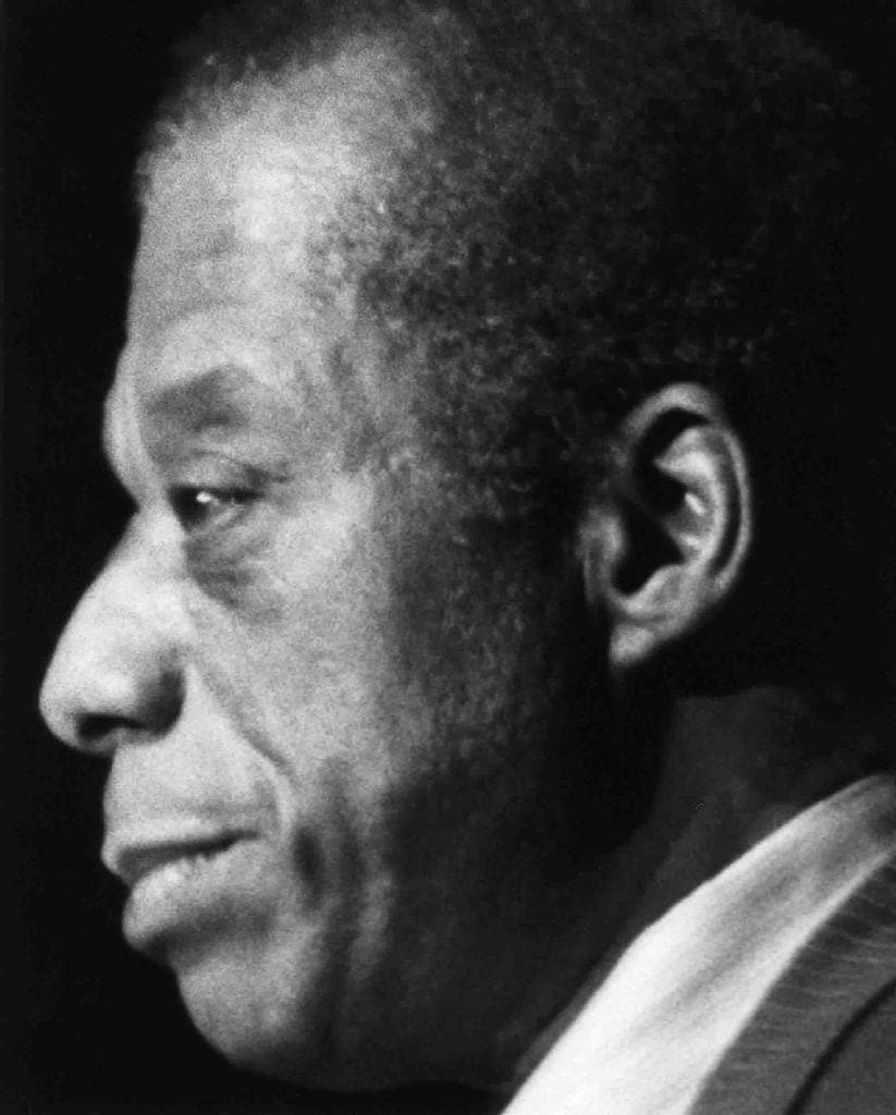 Chester Higgins, James Baldwin, Harlem, New York, 1986