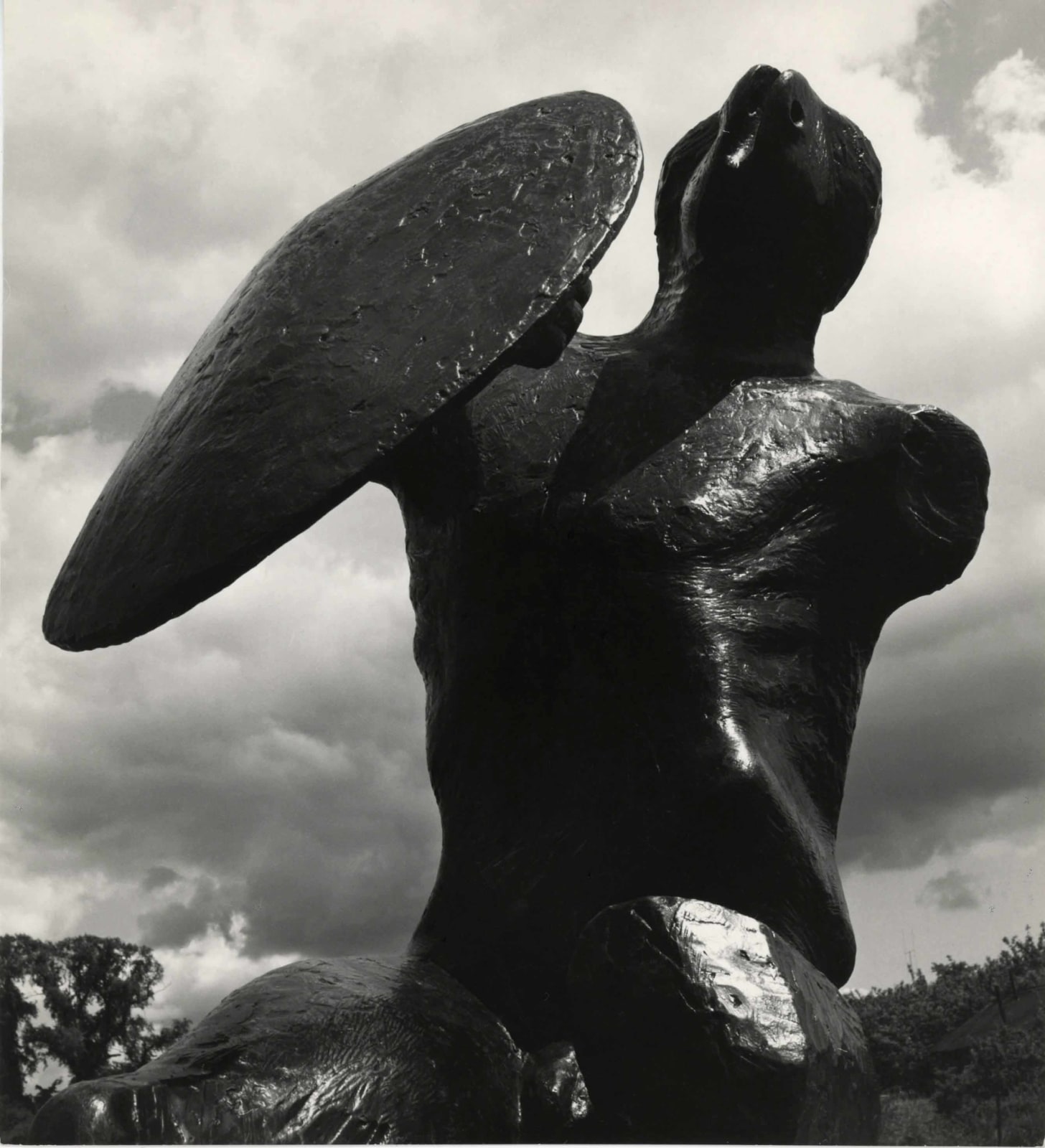 Henry Moore, Warrior with Shield, printed c. 1953 - 1954