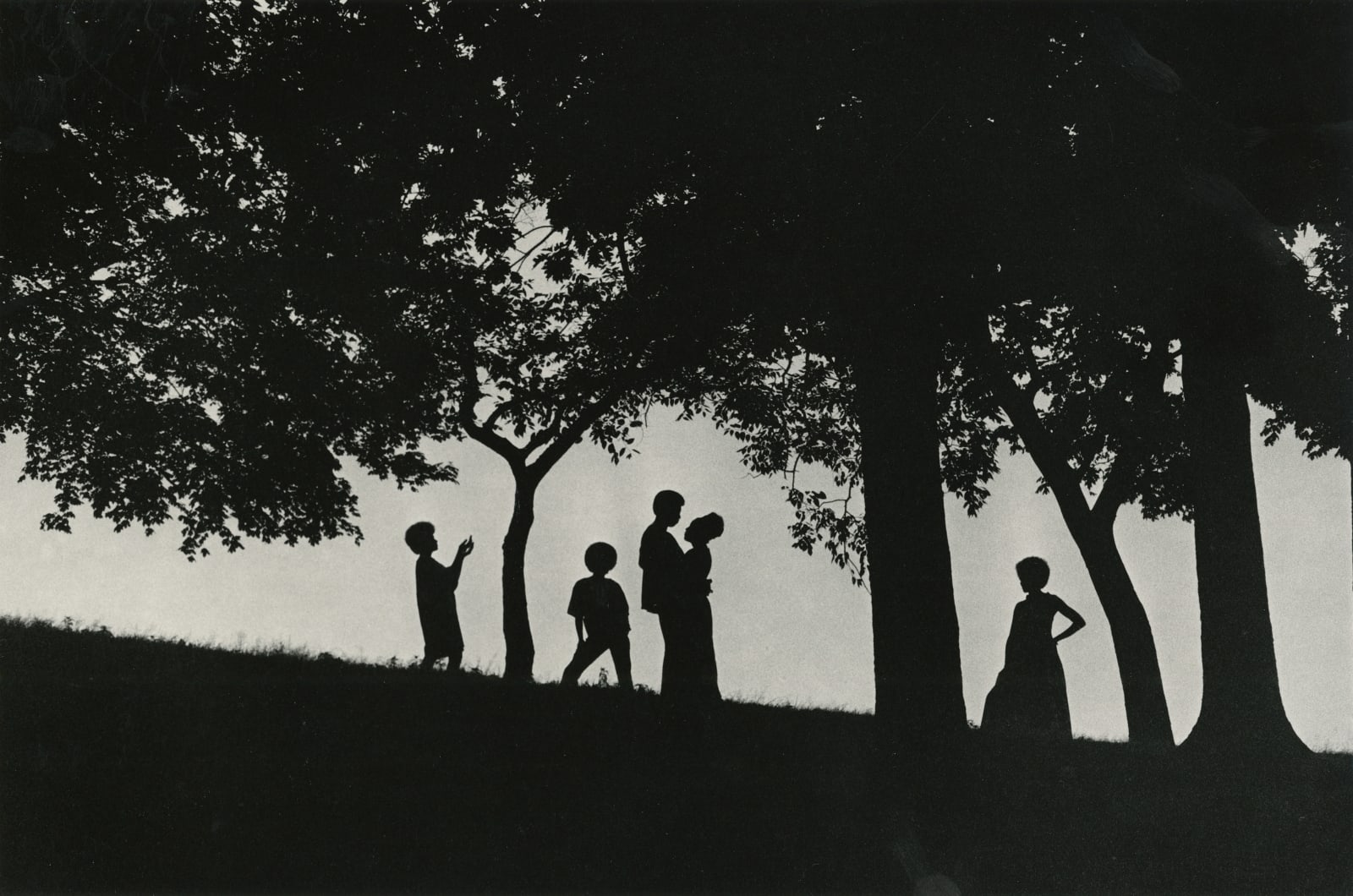 Chester Higgins, Five Points, Fort Greene Park, Brooklyn, 1972