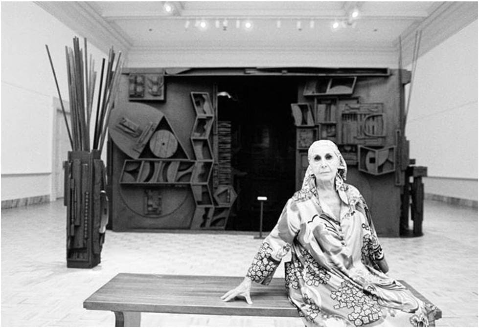 Louise Nevelson, Cascades - Perpendiculars XII, 1980-1982