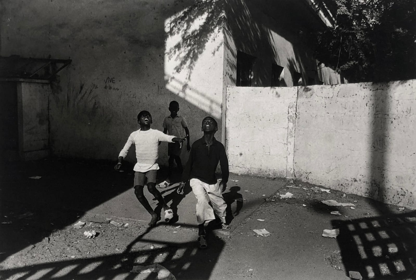 Louis Draper, Soccer Game, Dakar, Senegal, 1978