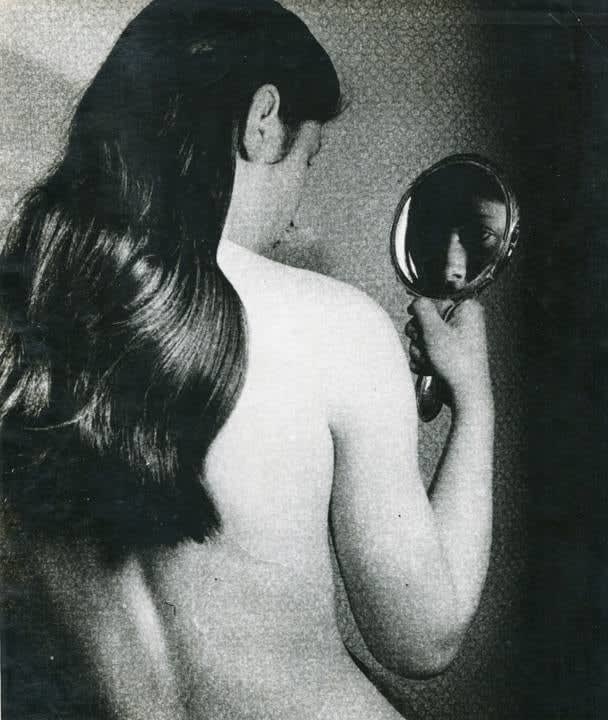 Bill Brandt, Nude with Mirror through Gauze, 1930s