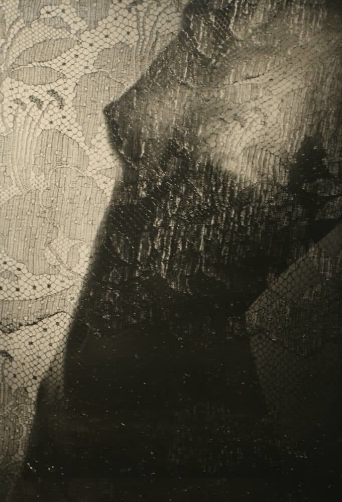 Josef Ehm, Nude with Golden Lace I, 1946