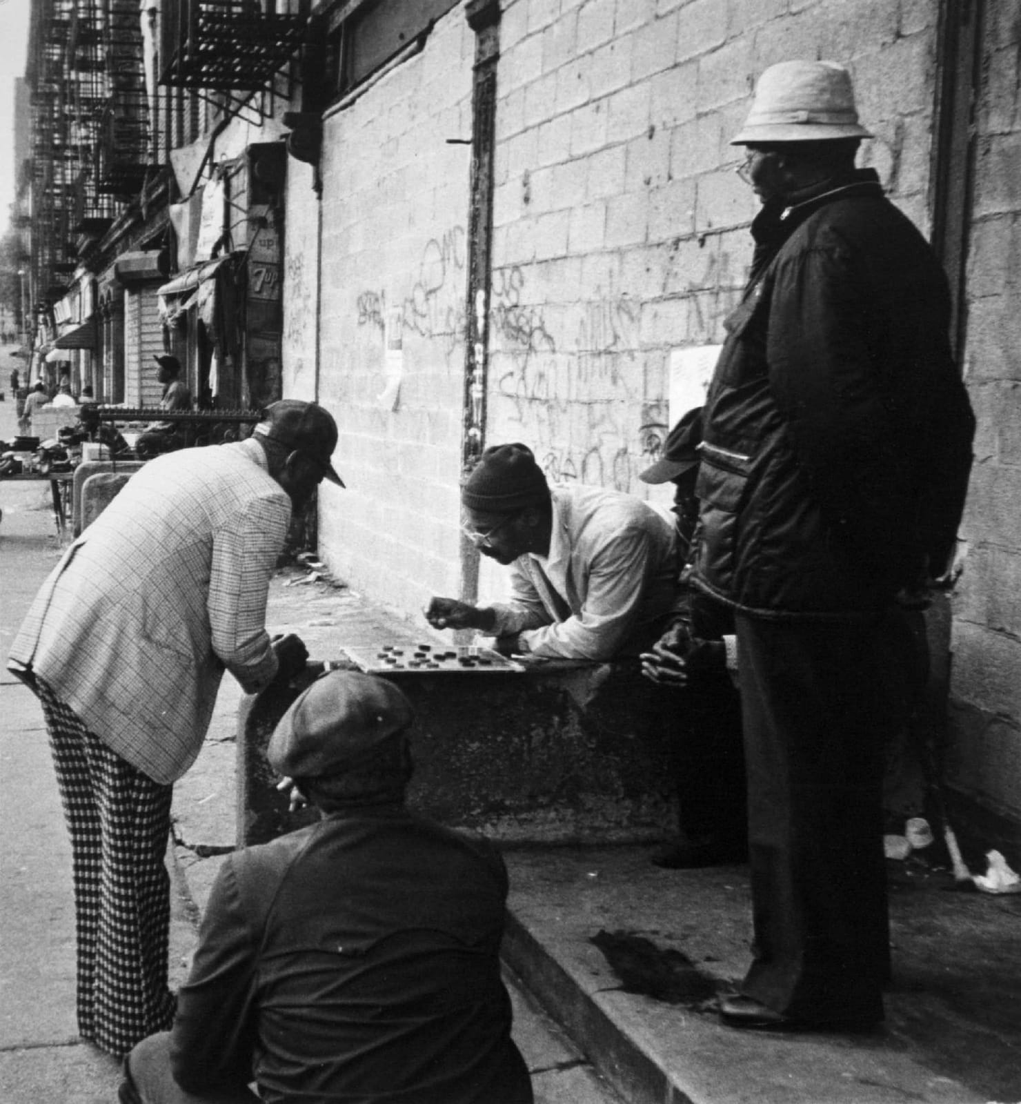 Herb Robinson, Harlem Checker Players, 1963