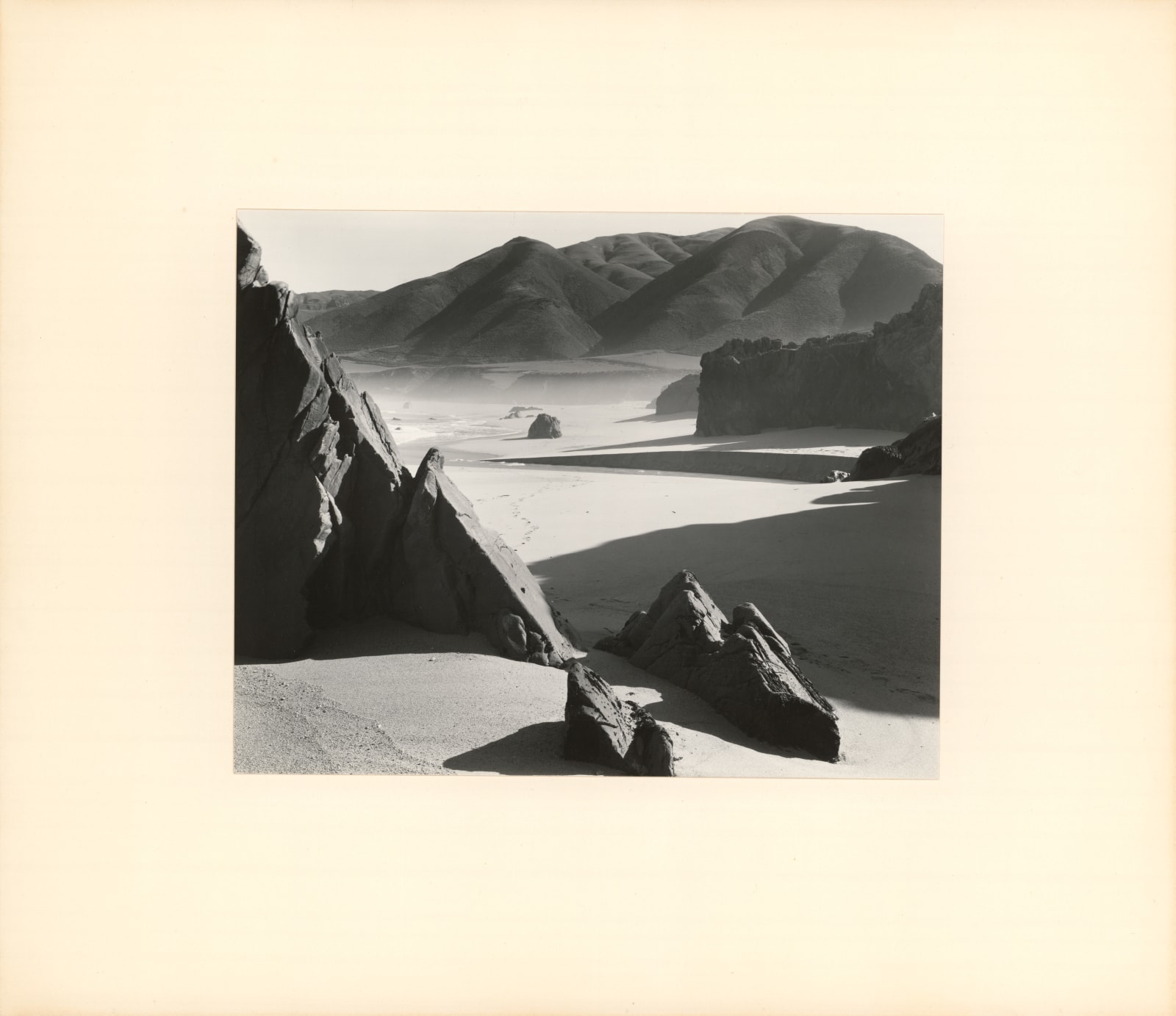 Brett Weston, Garapata Beach, California, 1954