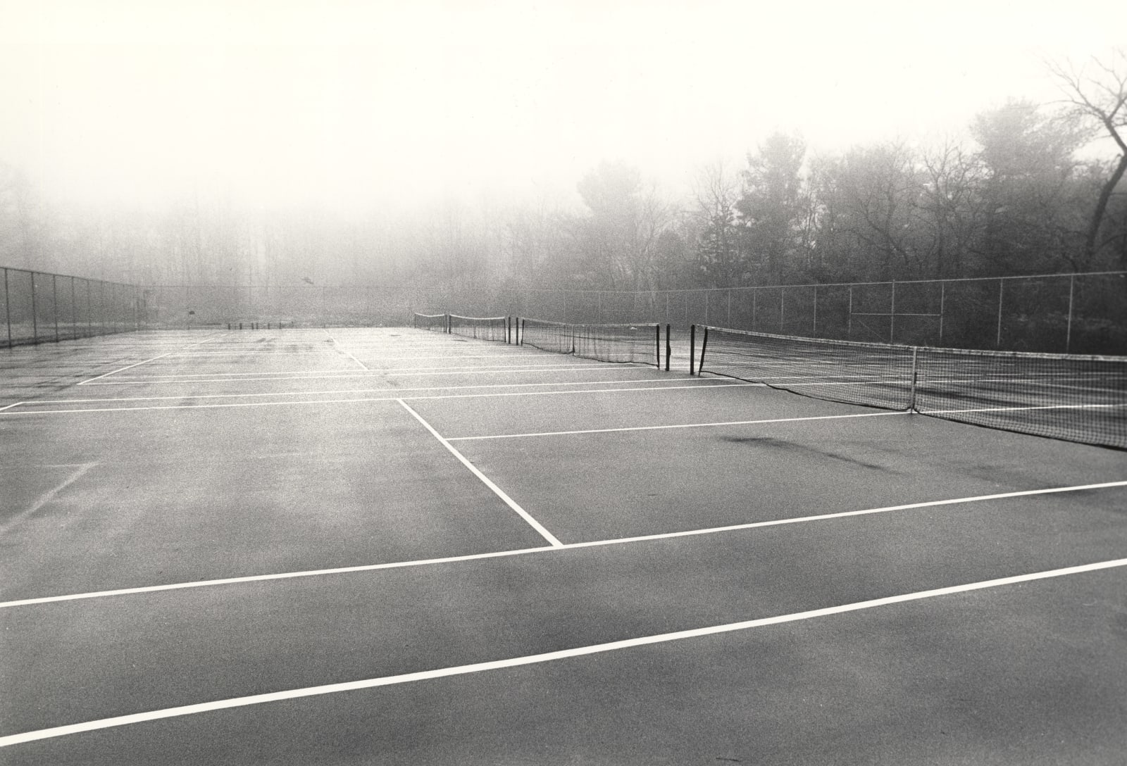 Larry Silver, Tennis Courts, Westport, CT, 1979