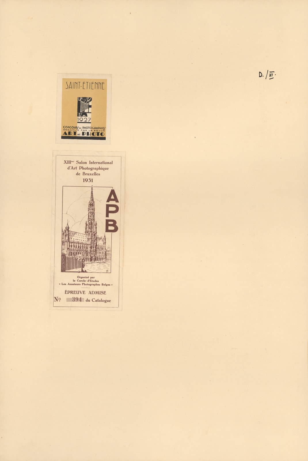 František Drtikol, Cut-outs of dancing nude figures, 1931