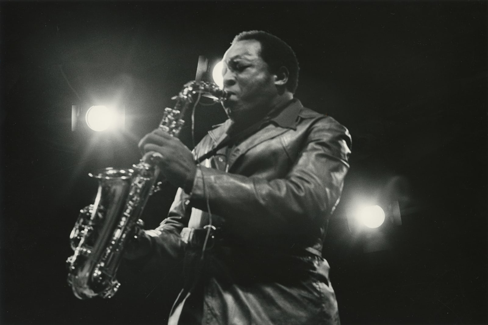 Chester Higgins, King Curtis at the Apollo, Harlem, New York, 1972