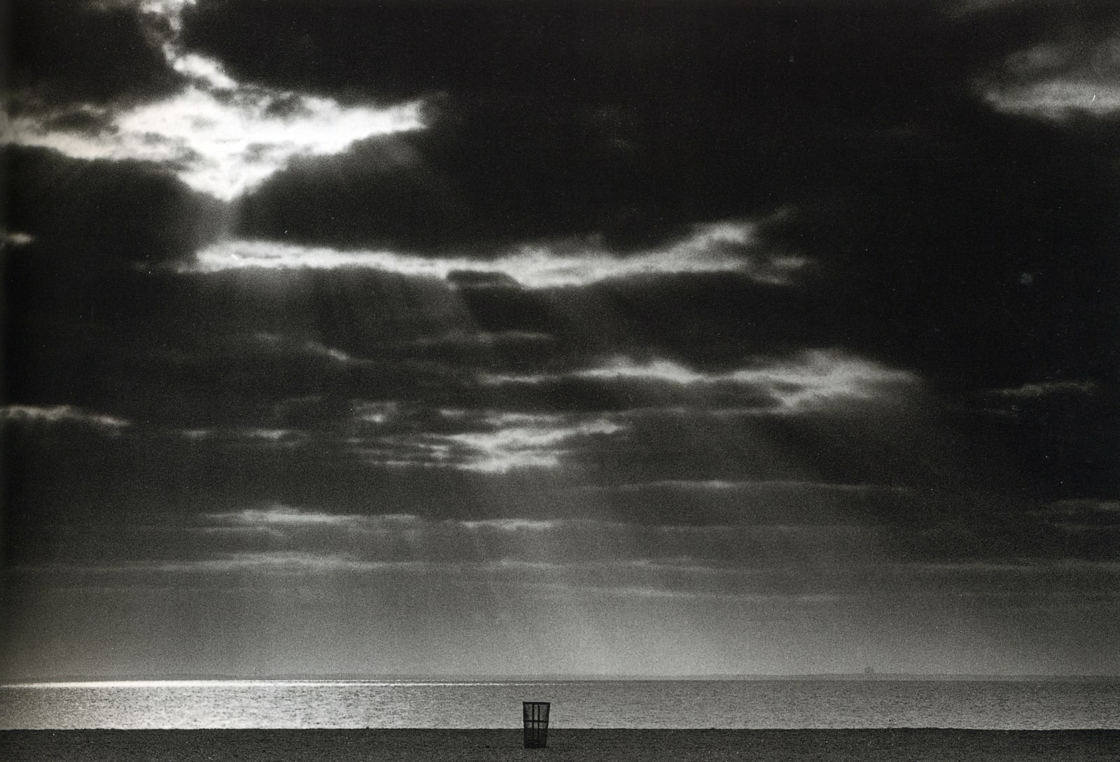 Larry Silver, Sunset at Sherwood Island State Park, Westport, CT, 1978
