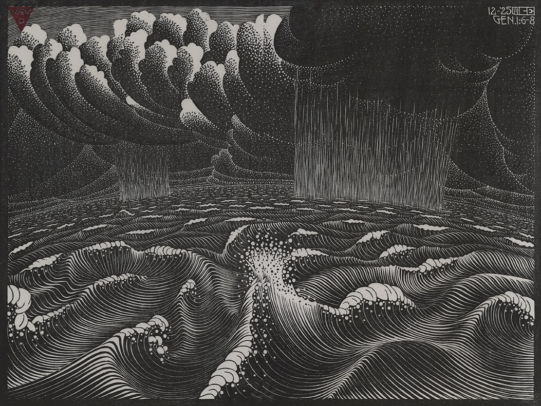 M.C. Escher, The 2nd Day of Creation, 1925
