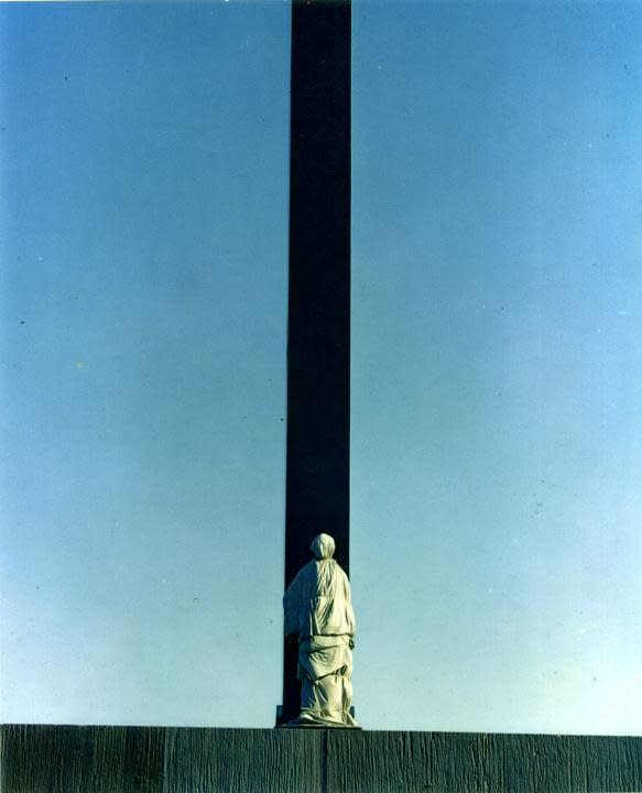 Arthur Siegel, Untitled (Wrapped Statue), 1949