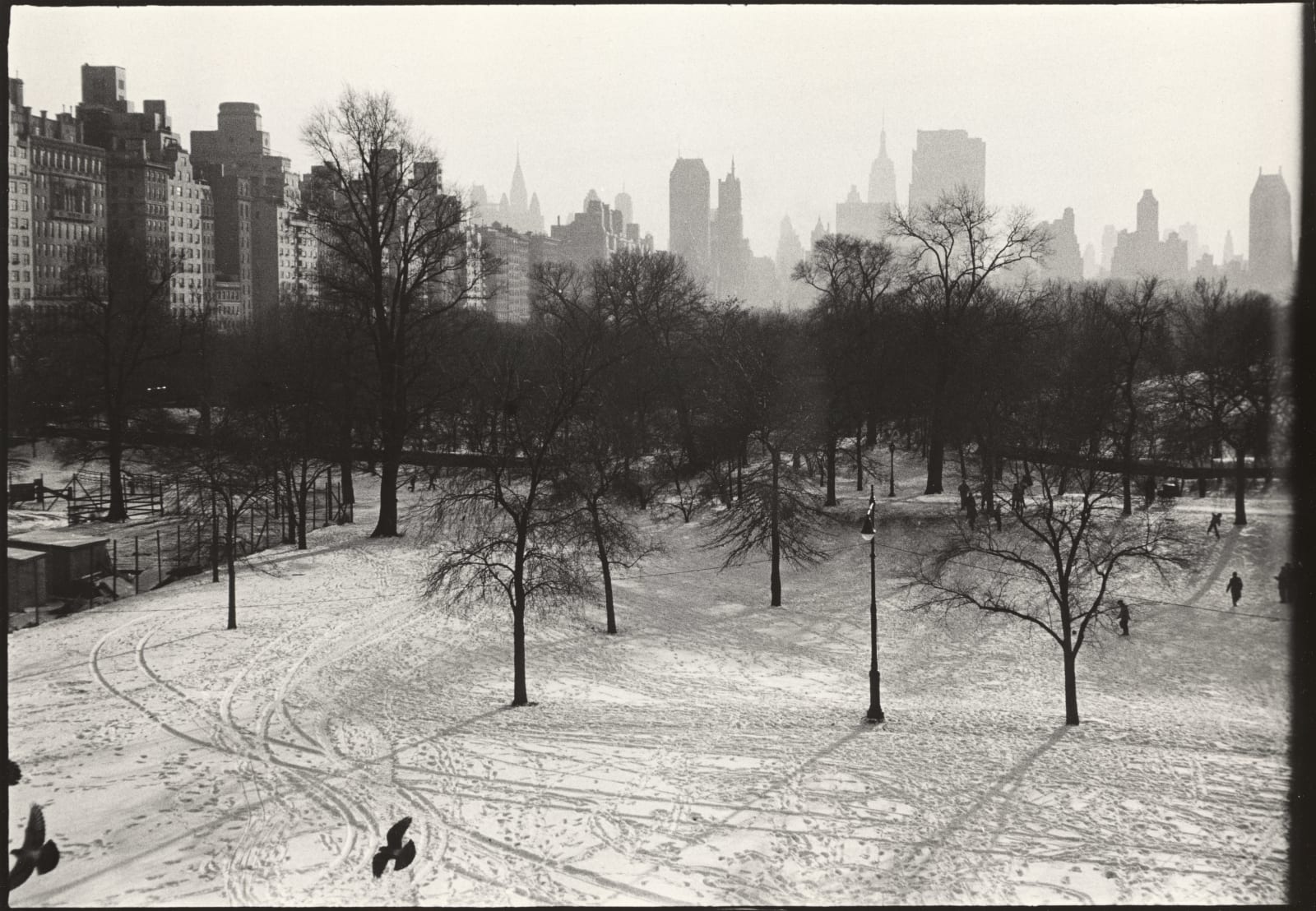 Frank Paulin, Central Park Cityscape, 1957