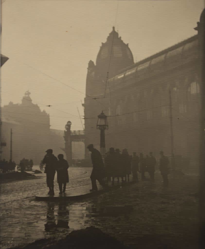 Josef Sudek, Morning in the Na Poříčí Street, 1919