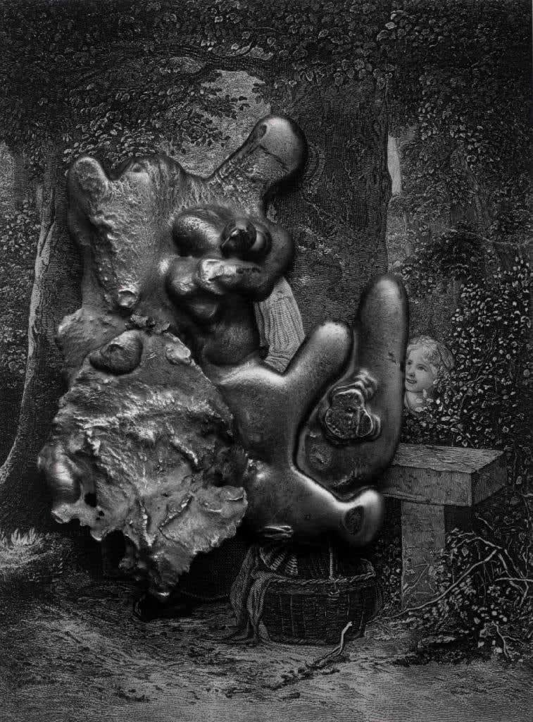 Frederick Sommer, Virgin and Child with St. Anne and the Infant St. John, 1966