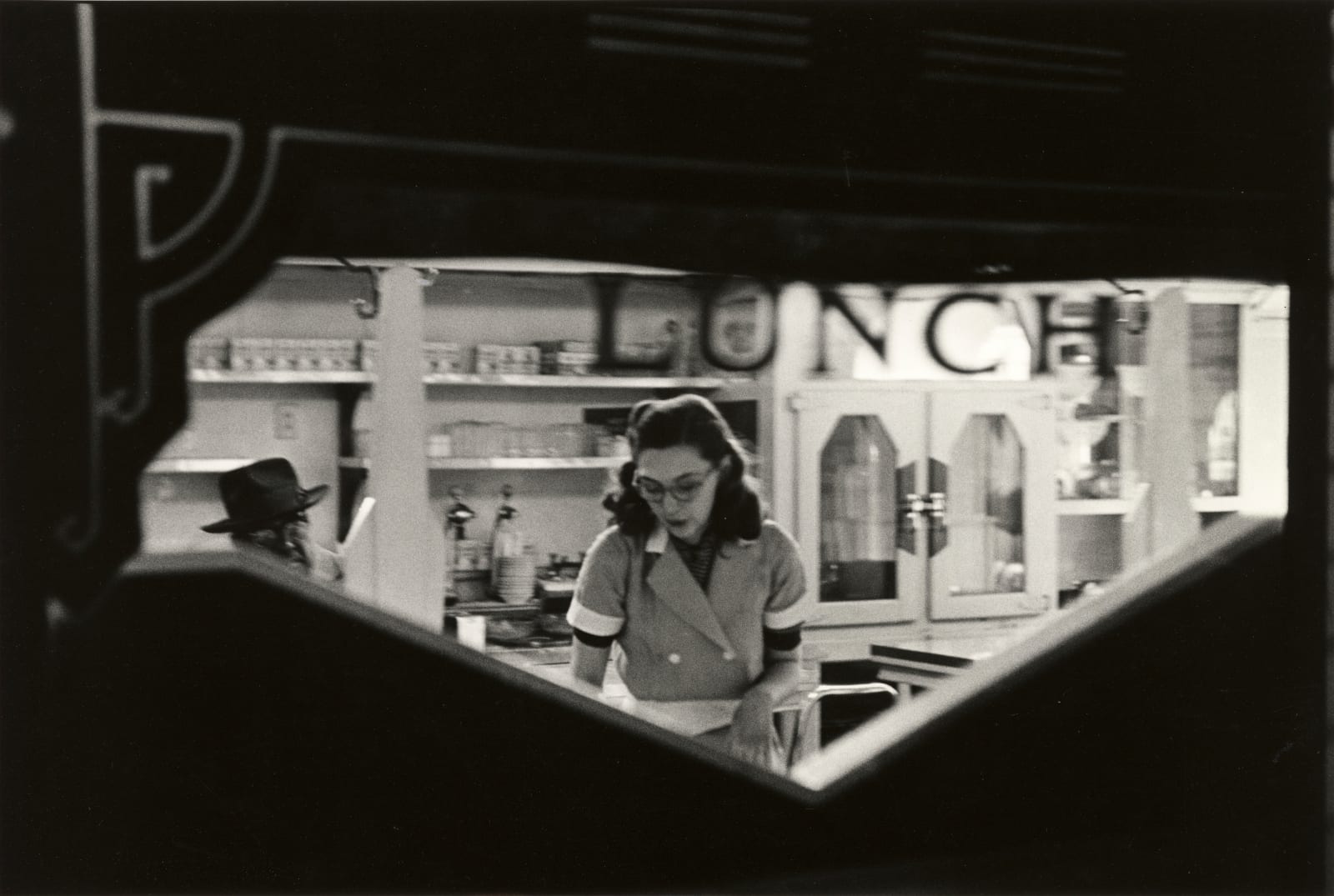 Frank Paulin, Lunch counter, Chicago, Illinois, 1953