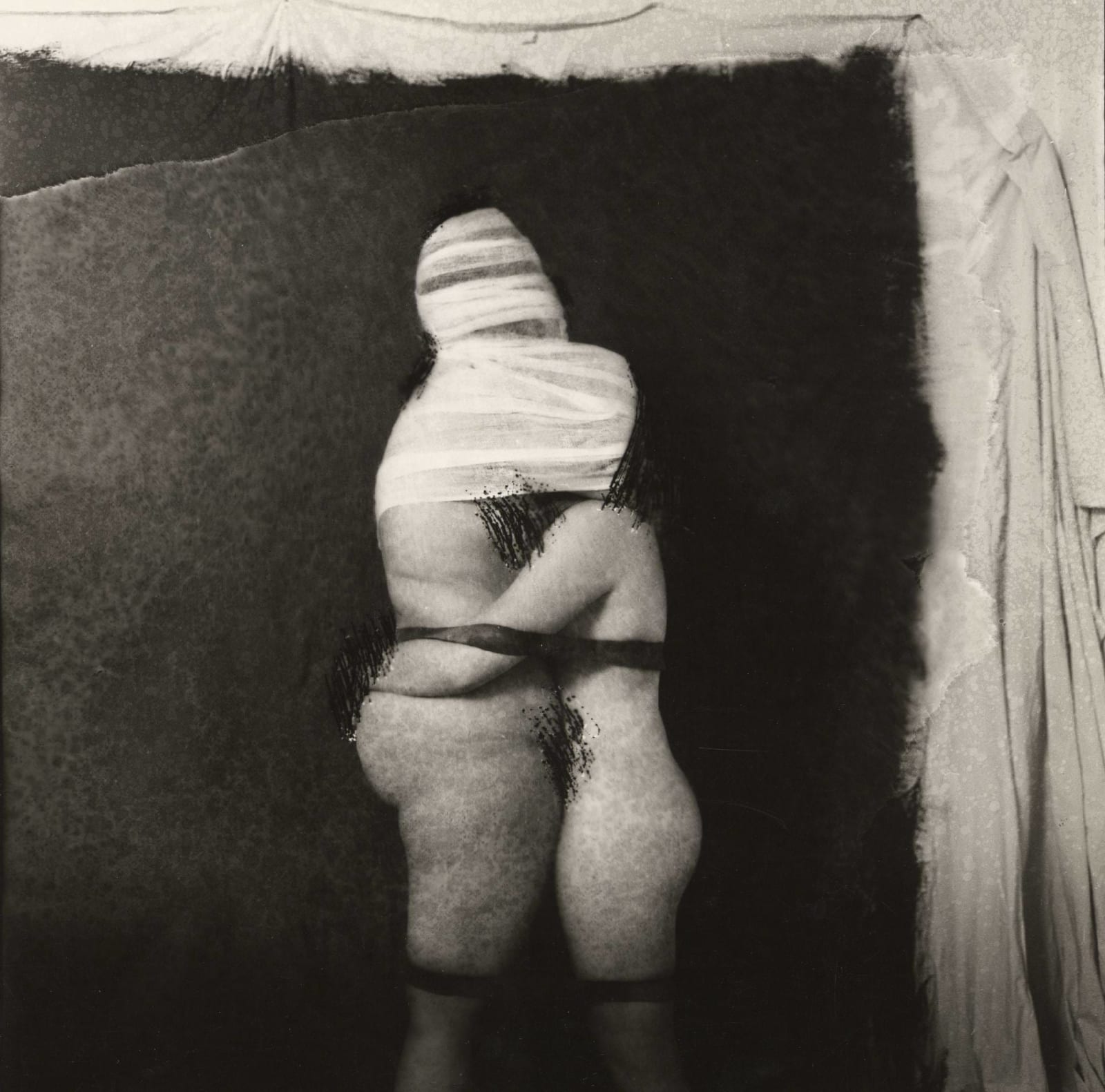 Joel-Peter Witkin, Erotic Dream Series: Two Women Bound #4, 1975