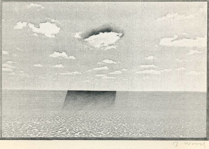 John Wood, Untitled, Landscape Series, 1970