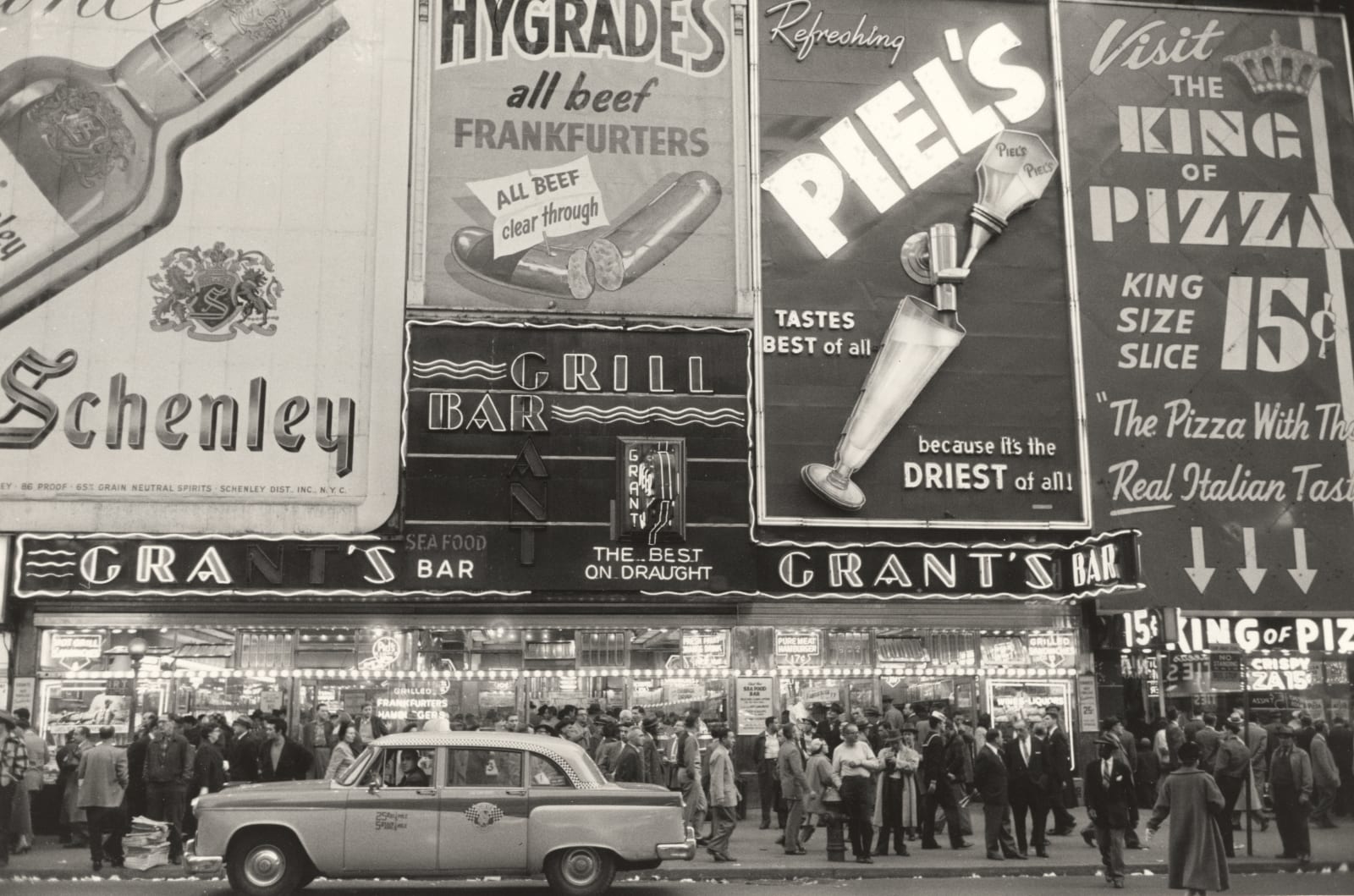 Frank Paulin, Grant's Bar, New York City, 1956