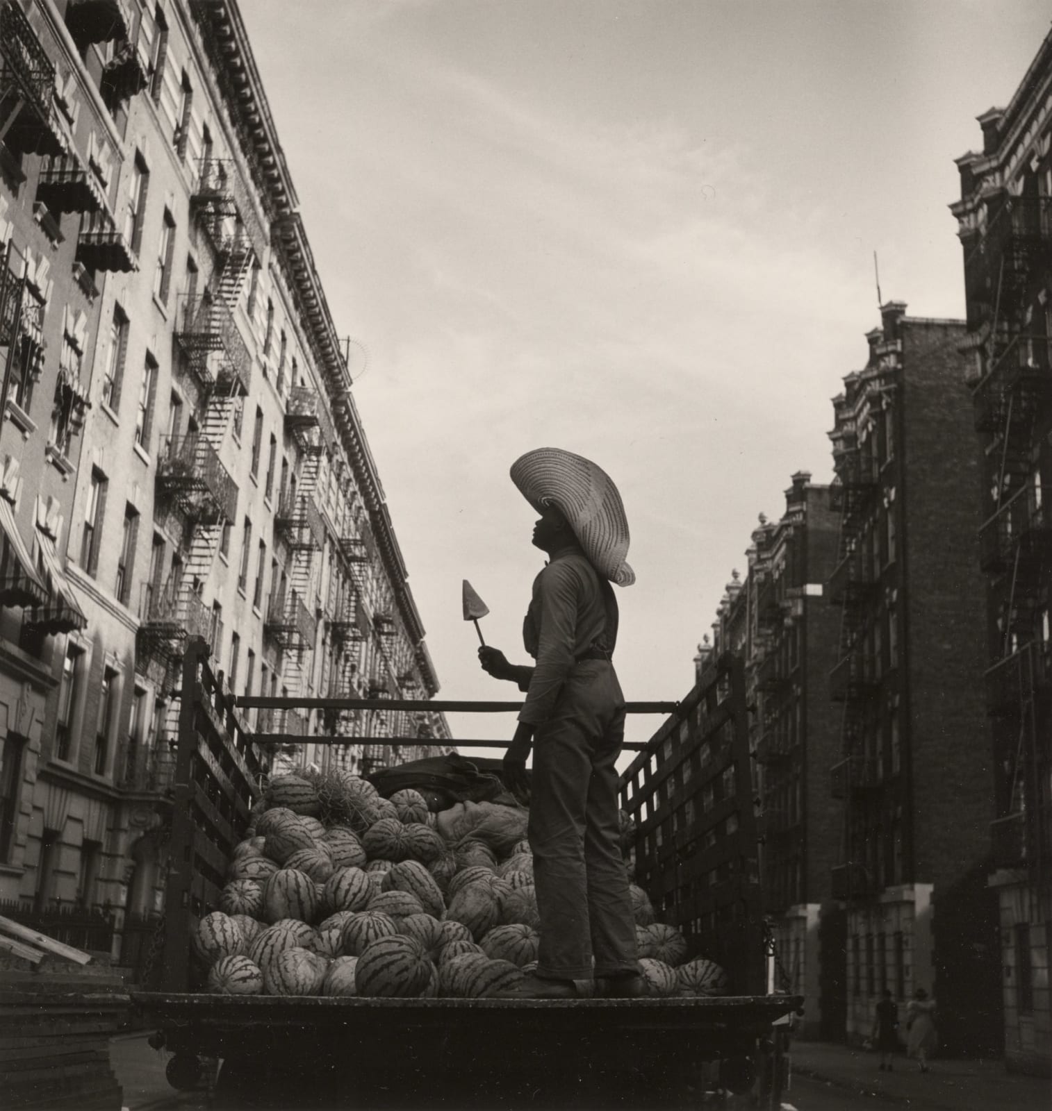 Aaron Siskind, Watermelon Man, Harlem Document, 1940