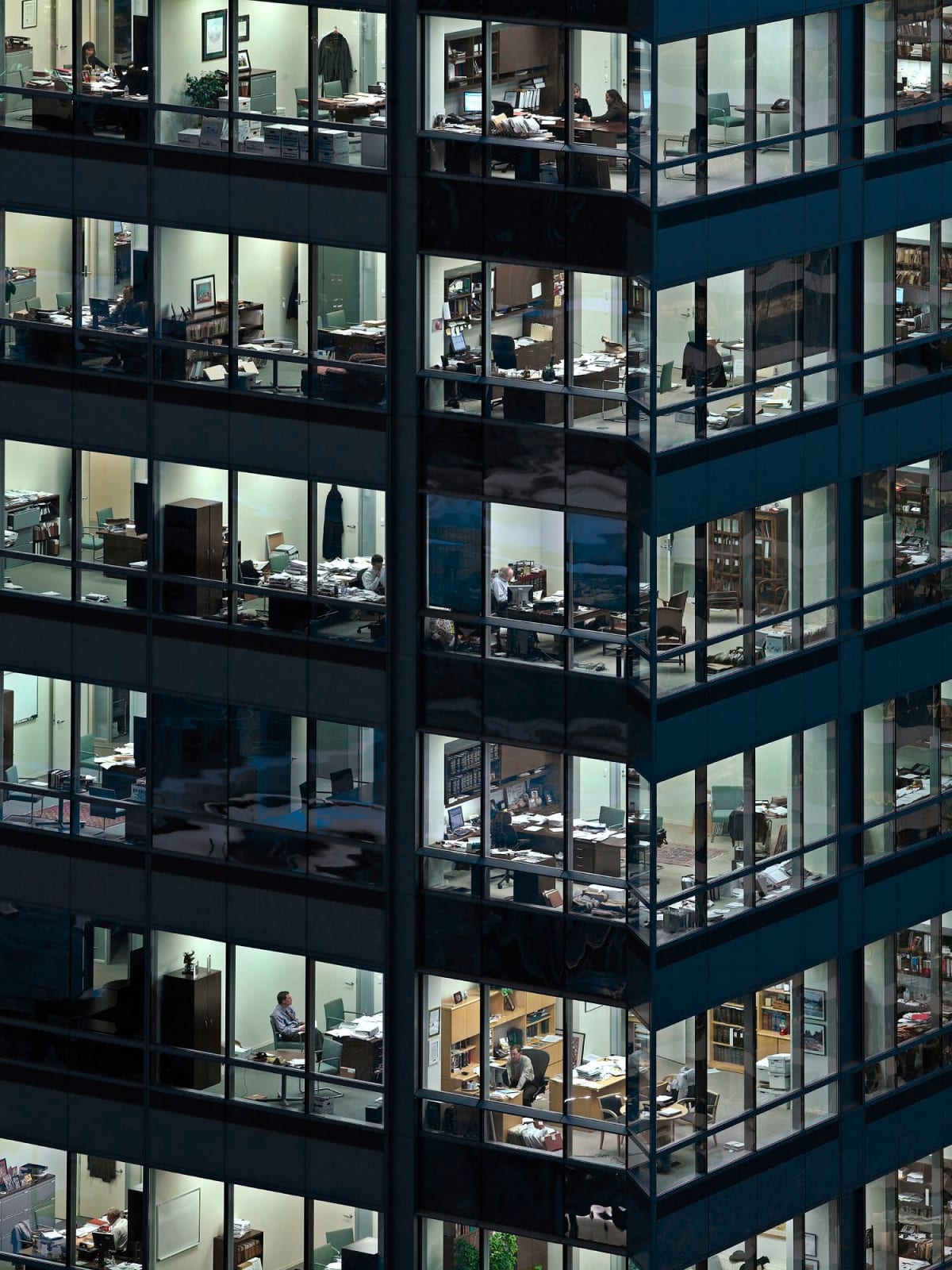 Michael Wolf, Transparent City #105, 2008