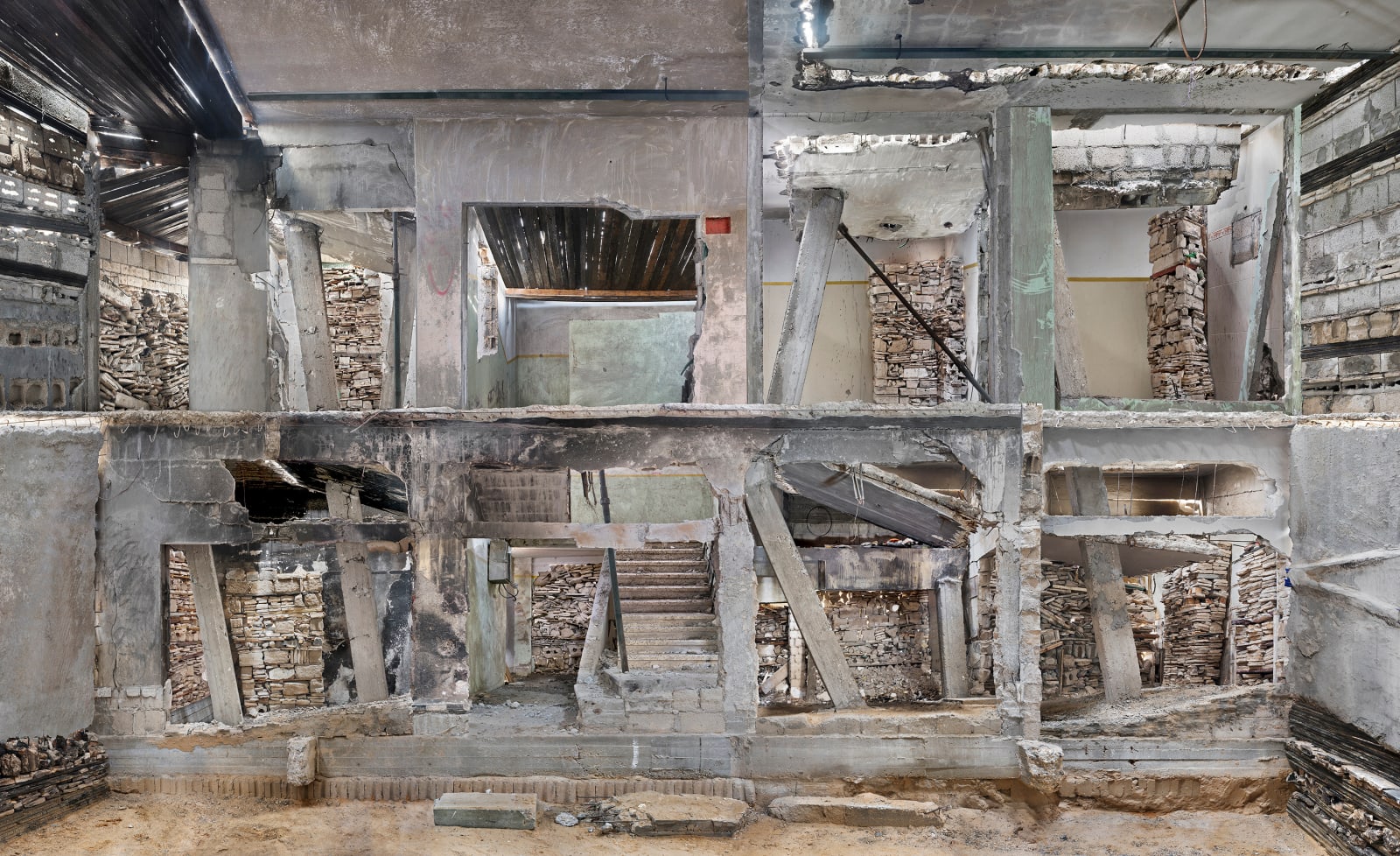 Marjan Teeuwen, Destroyed House Gaza 3, 2017