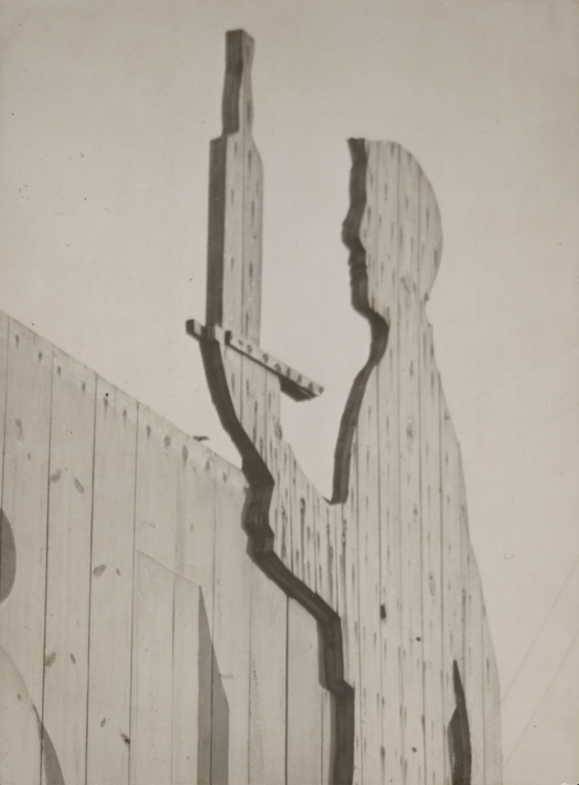 André Kertész, Untitled (Billboard, Paris), c. 1931-1933