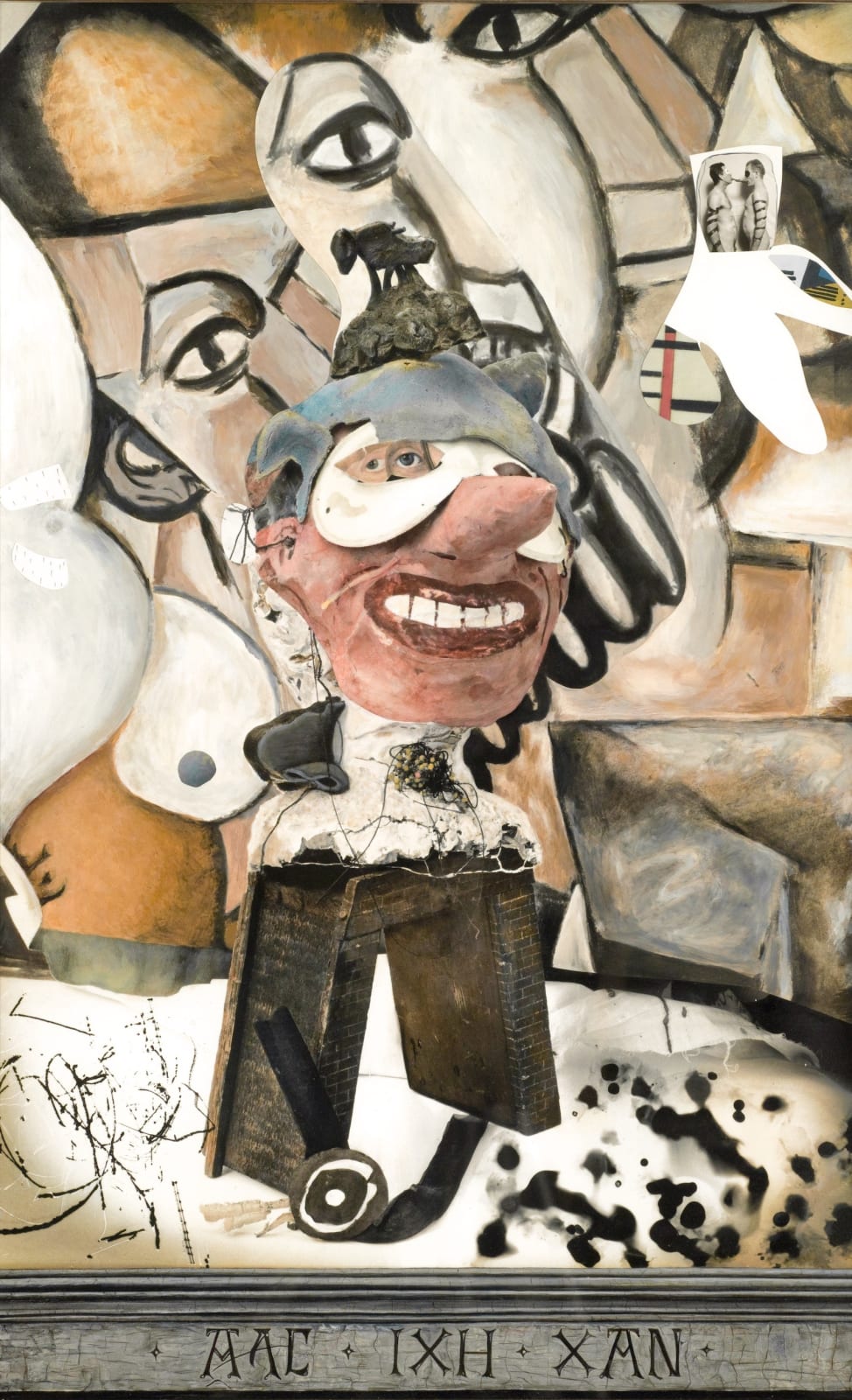 Joel-Peter Witkin, Critic on a Plinth, NM, 2004