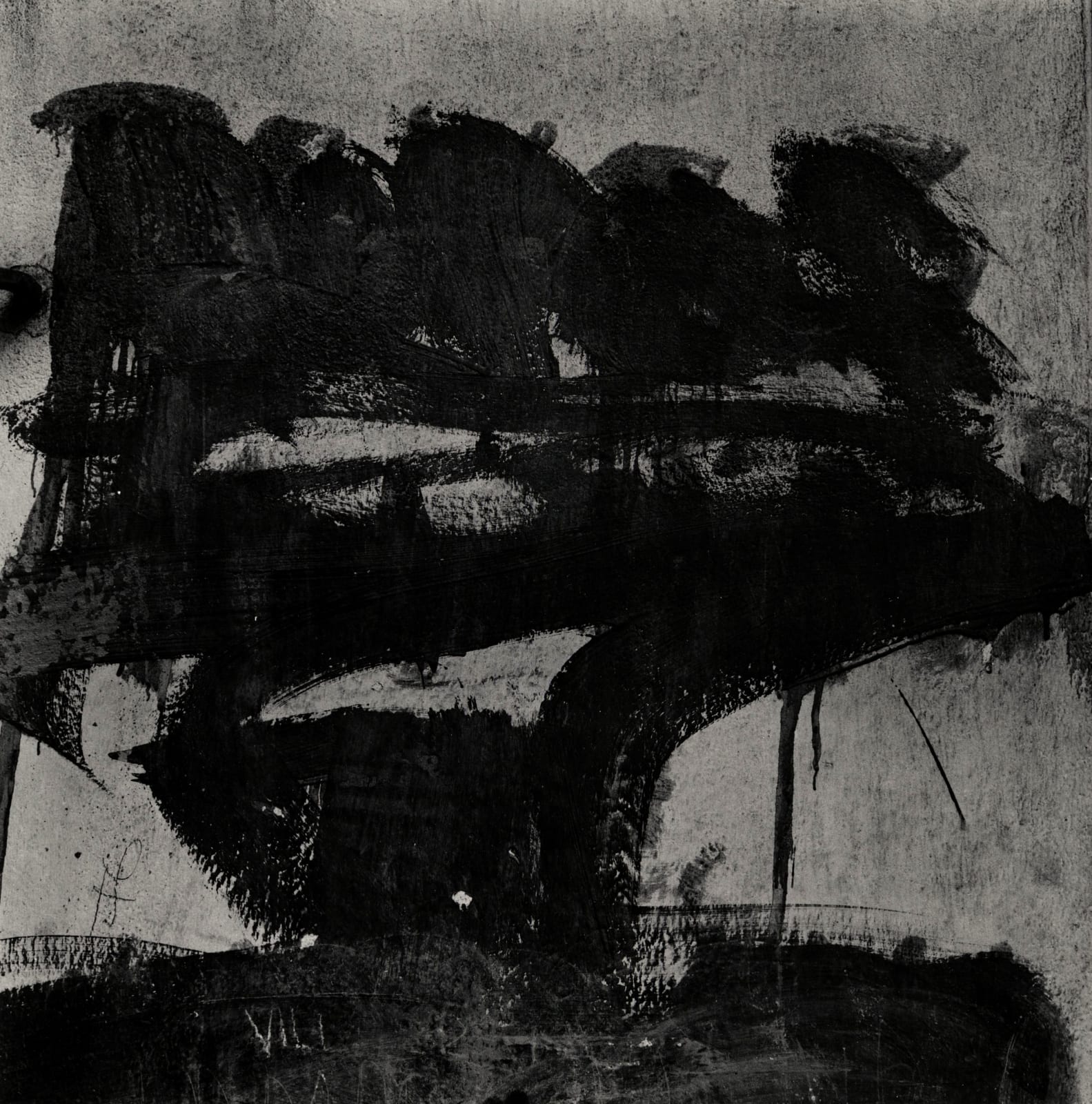 Aaron Siskind, Lima 83, Homage to Franz Kline, 1975