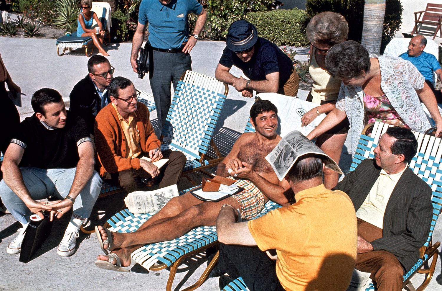 Walter Iooss Jr., Joe Namath, Fort Lauderdale, FL, 1969