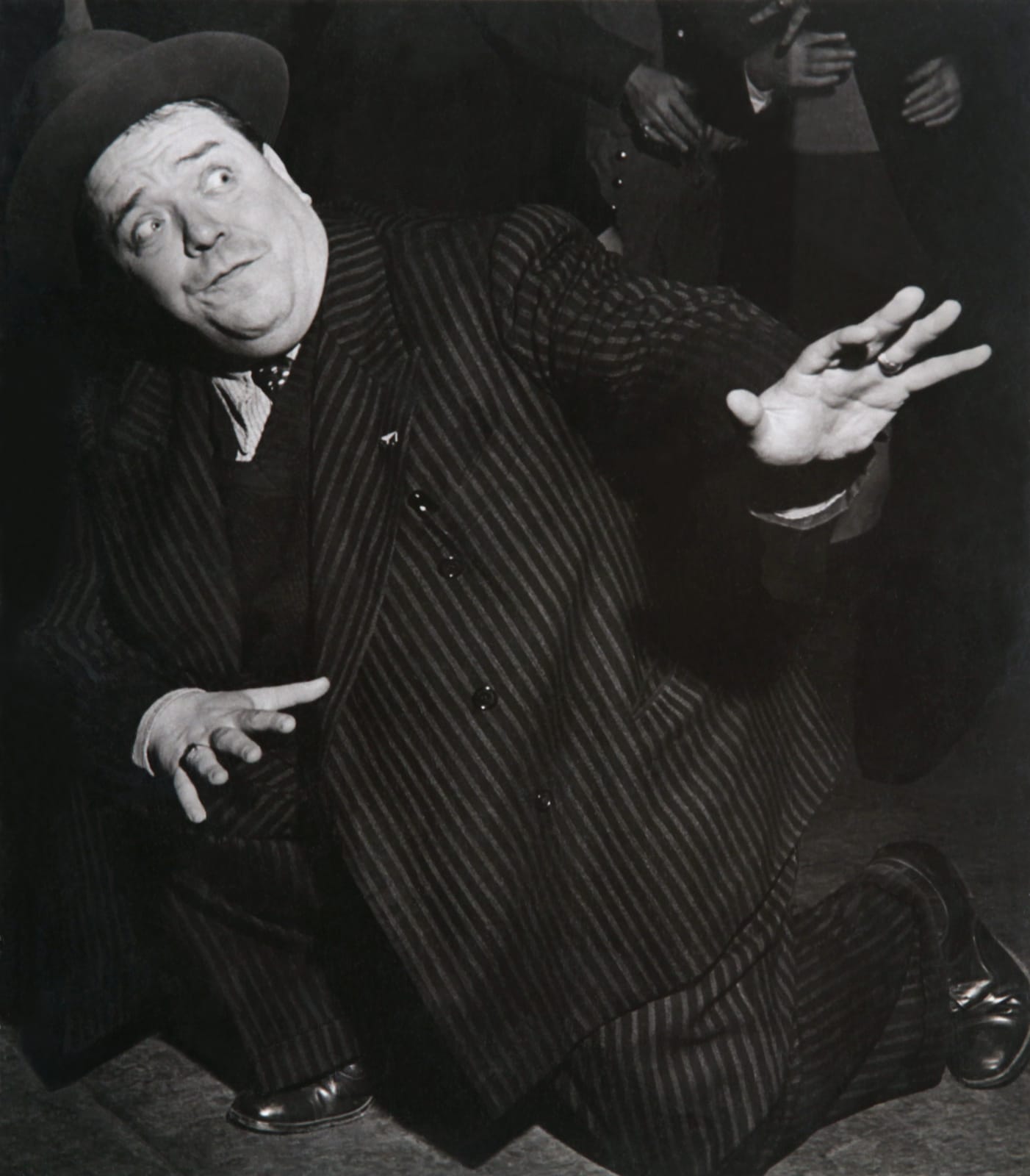 Lisette Model, Man Performing, 1954-1961